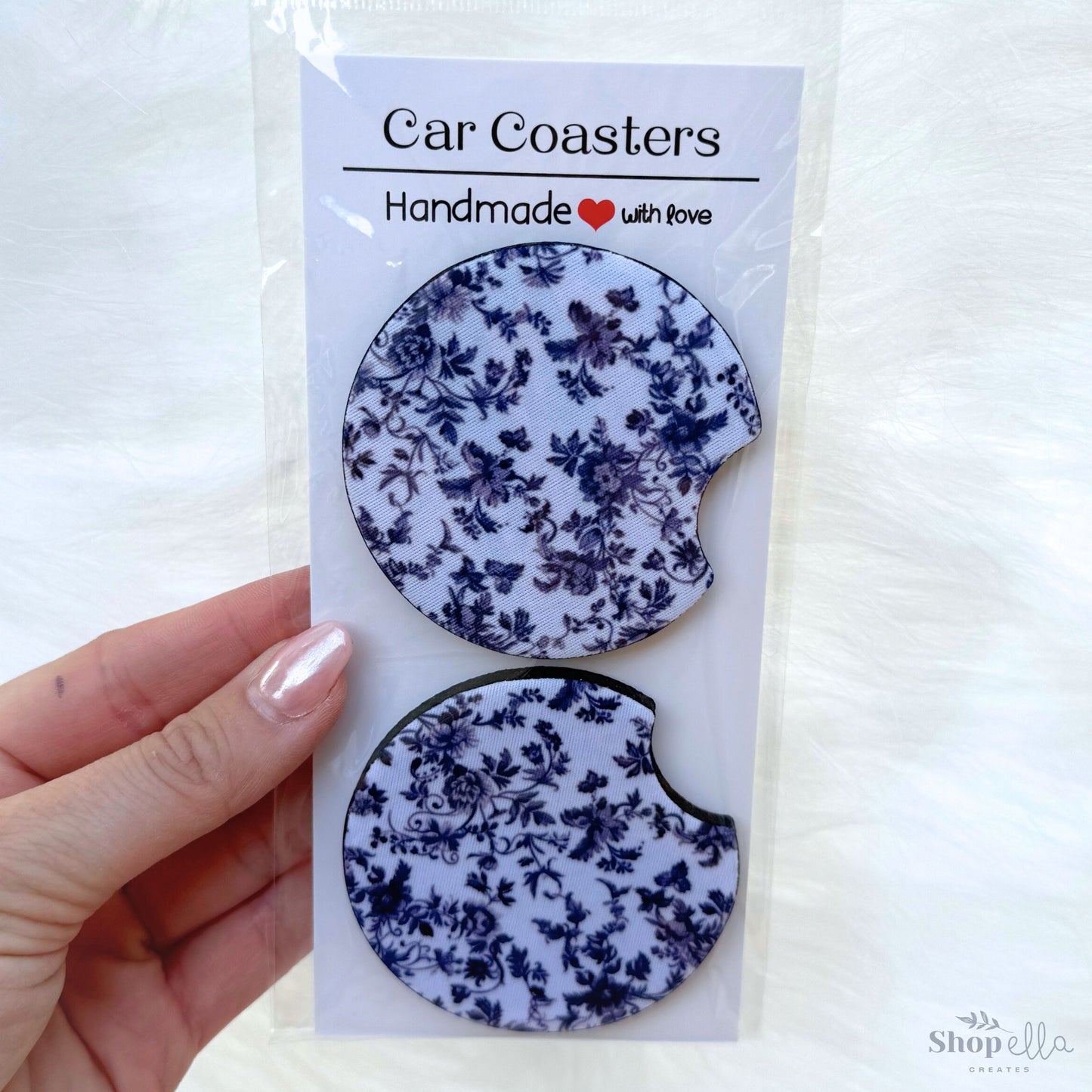 French Toile Car Coaster