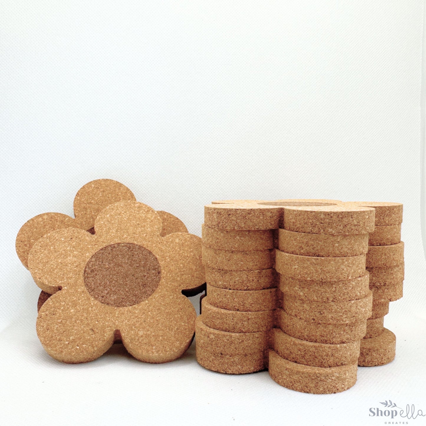 Flower Cork Coaster